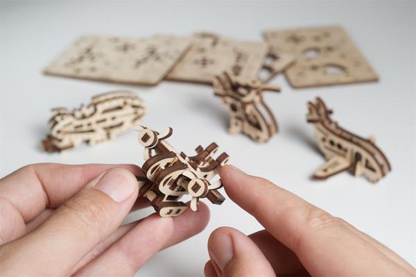 UGears U-Fidgets Aircrafts