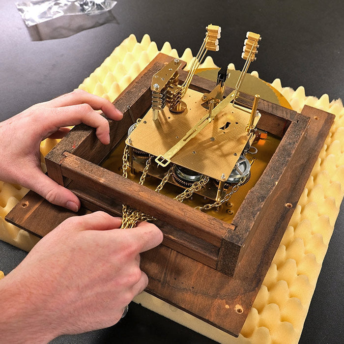 Clock Movement Conversion - old Jauch 77 to Hermle 208 Kit