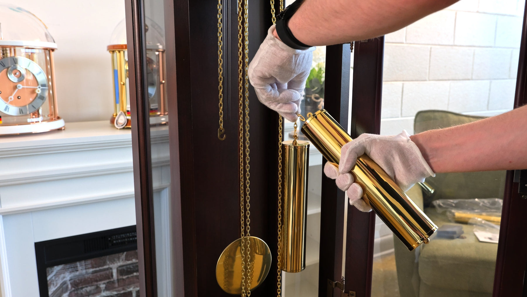 How to unpack your grandfather clock
