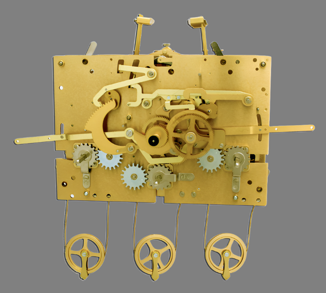 Hermle Clock Movement 1171-850 — Emperor Clock Company