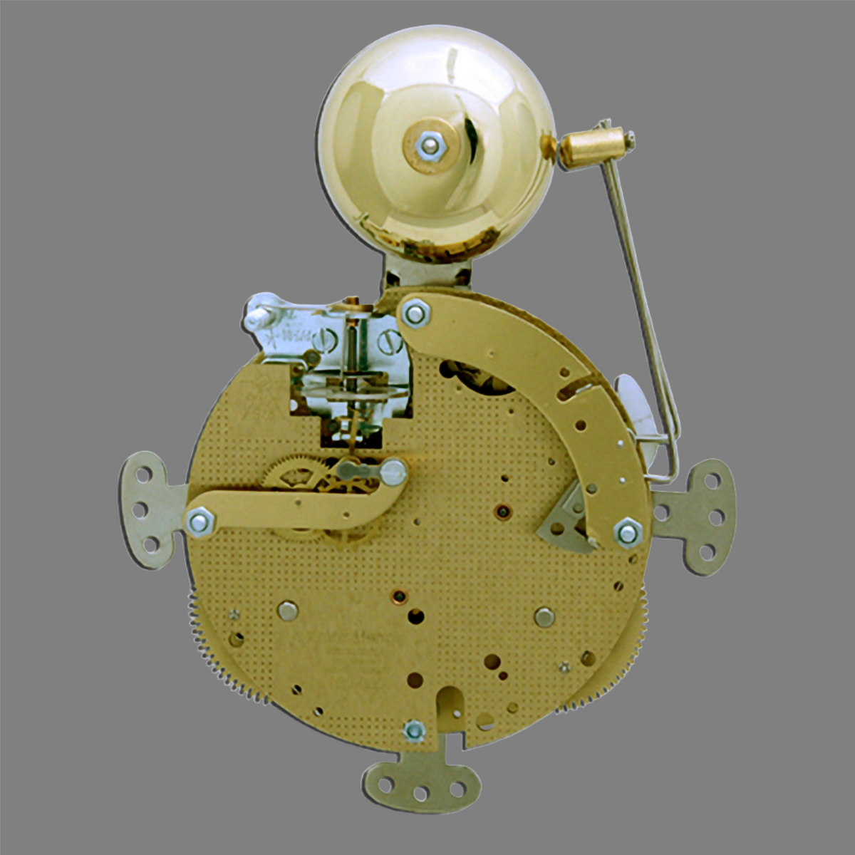 Hermle Tempus desk ONE 置時計 Modern Brass Buffalo World Map Timezone Table Clock – Hermle North