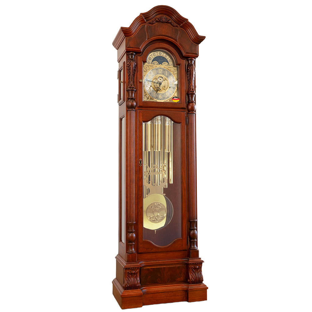 EMPEROR CLOCK COMPANY木製柱時計 大型 ANSTEAD GRANDFATHER CLOCK — Emperor Clock Company