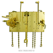 Urgos UW03-101 clock movement replacement, back