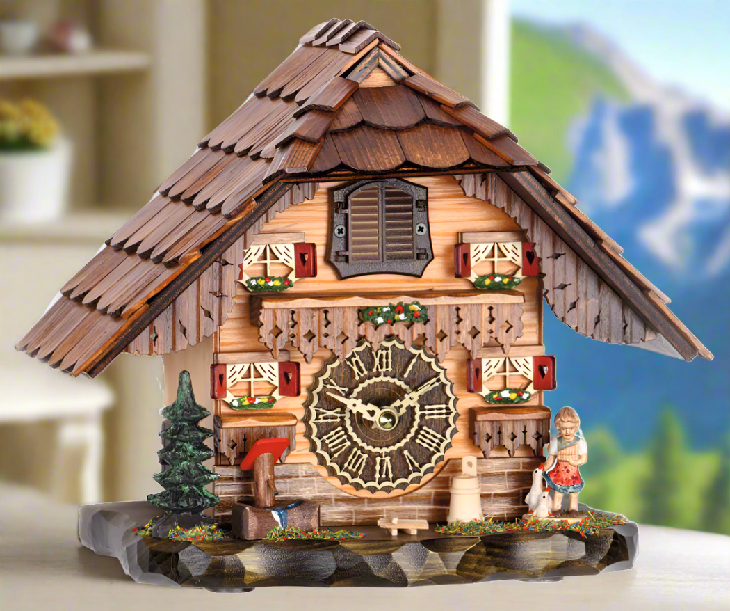 Clock Shop Table Cuckoo Clock — Emperor Clock Company
