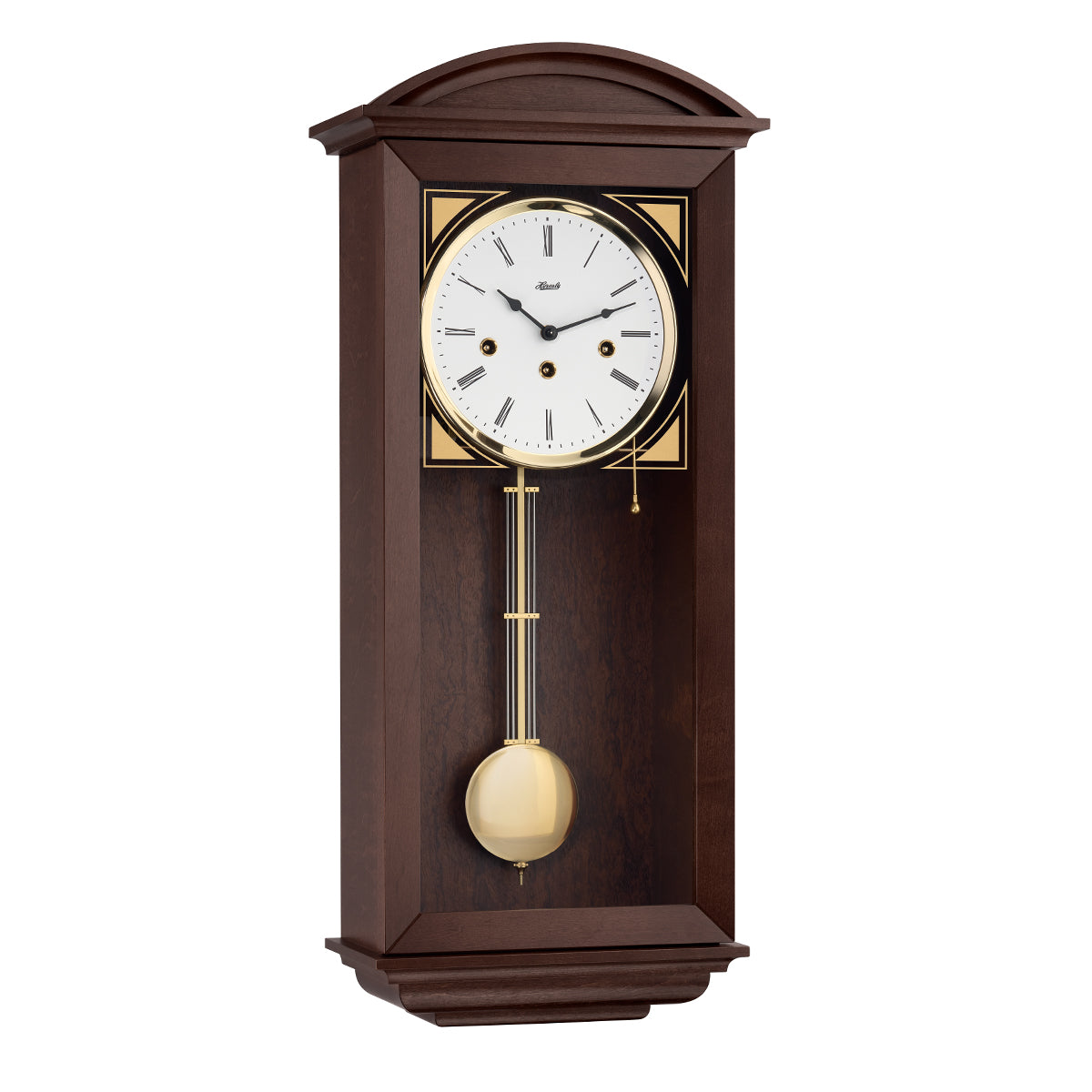 Taylor Wooden Regulator Wall Clock — Emperor Clock Company
