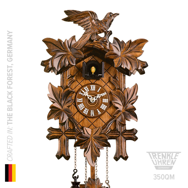 Wooden cuckoo clock (350QM) by Trenkle