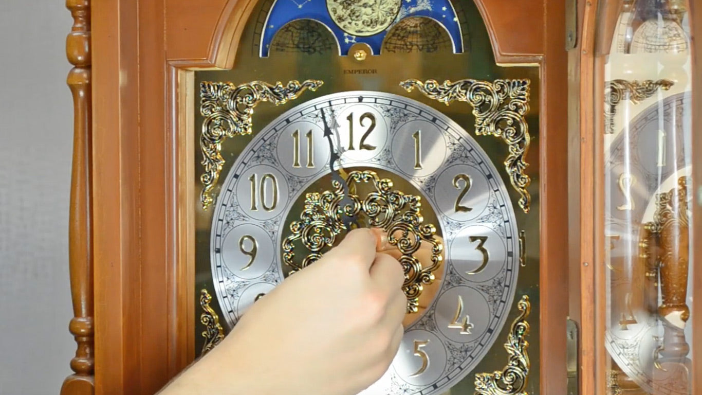 How To Adjust Your Emperor or Hermle Clock Hands
