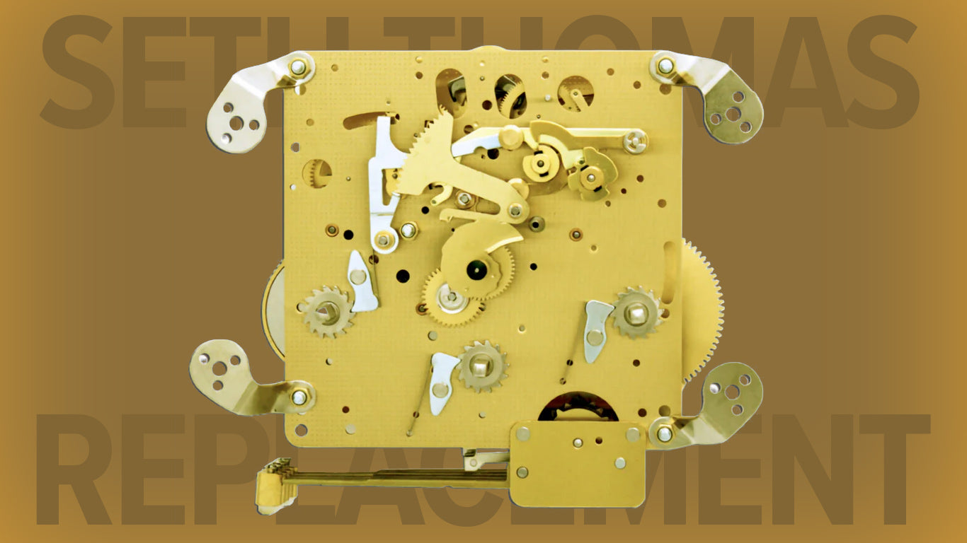 Seth Thomas clock movement replacement conversion chart