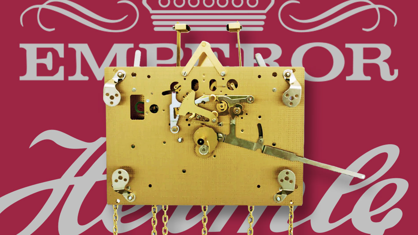 Emperor / Hermle clock movement conversion chart